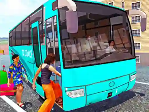 Off Road bus Transport Driver: Tourist Coach Sim — 無料オンラインゲーム