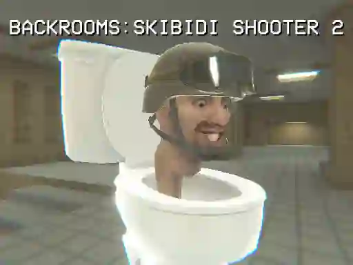 ゲームBackrooms: Skibidi Shooter 2オンライン