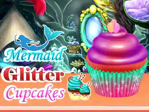 Mermaid Glitter Cupcakes — 無料オンラインゲーム