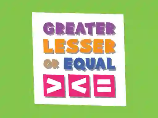 Greater Lesser Or Equal — 無料オンラインゲーム