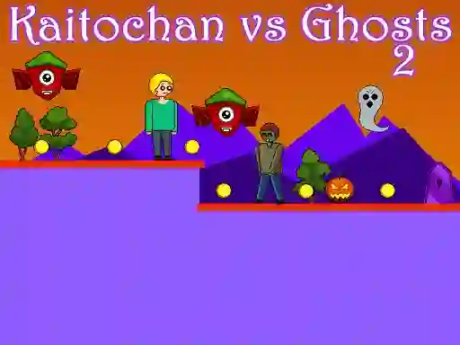 Kaitochan vs Ghosts 2 — 無料オンラインゲーム