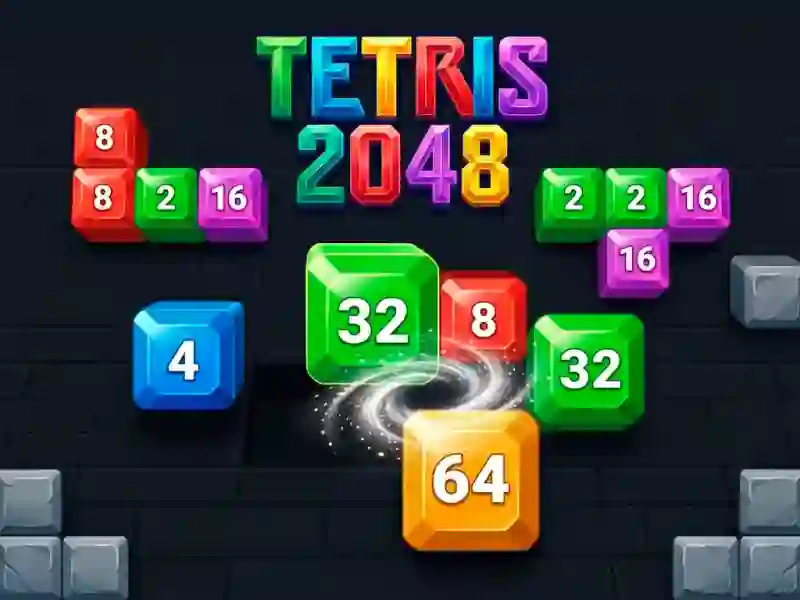 Tetris 2048 — 無料オンラインゲーム