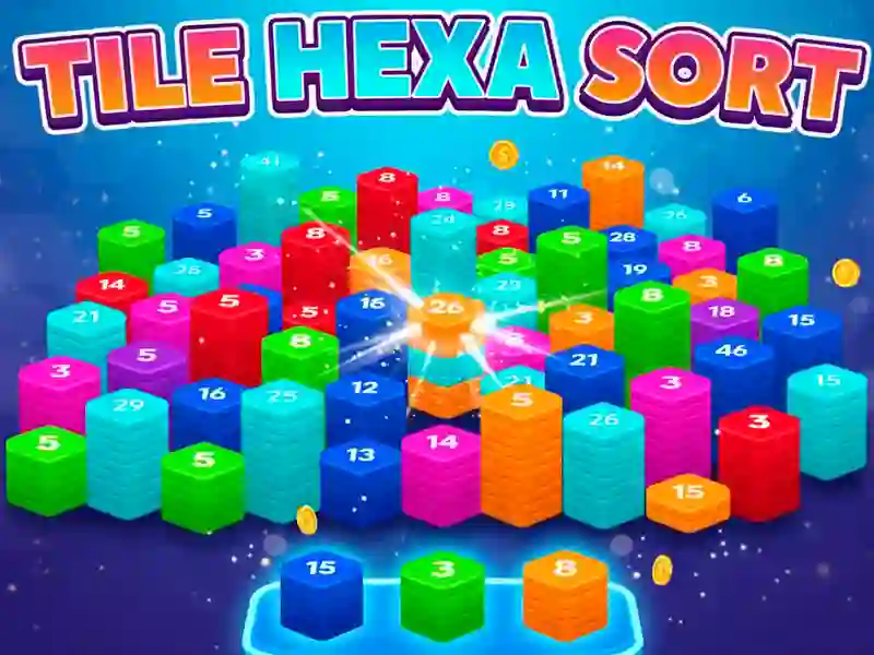Tile Hexa Sort — 無料オンラインゲーム