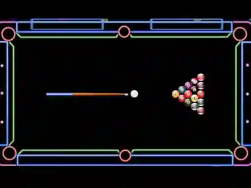 Billiard Neon — 無料オンラインゲーム