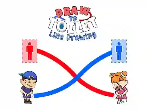 Draw To Toilet Line Drawing — 無料オンラインゲーム