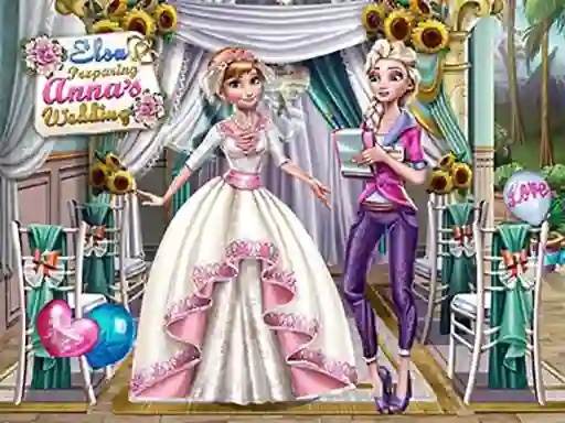 Elsa Preparing Anna's Wedding — 無料オンラインゲーム