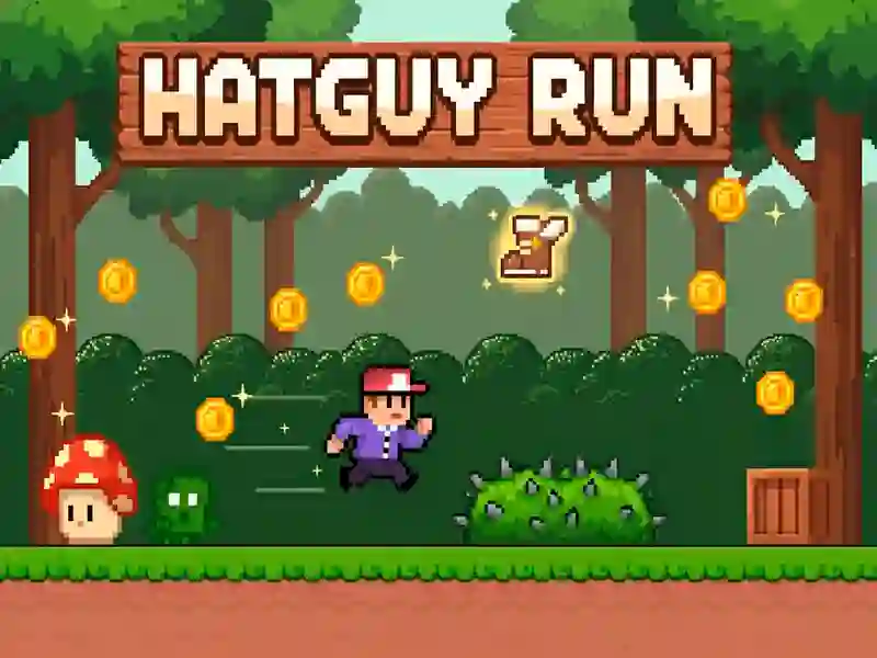 ゲームHatguy Runオンライン