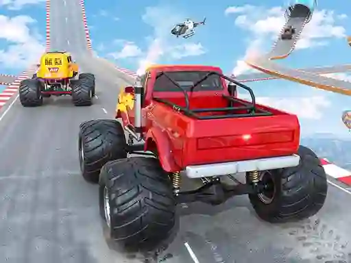 ゲームMega Ramp Monster Truck Raceオンライン
