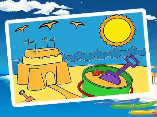 Summer Coloring Pages — 無料オンラインゲーム