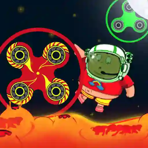 Spinner Astro the Floor is Lava — 無料オンラインゲーム