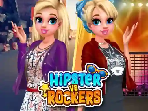 Hipsters vs Rockers — 無料オンラインゲーム