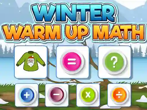 ゲームWinter Warm Up Mathオンライン