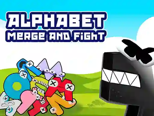 Alphabet Merge And Fight — 無料オンラインゲーム
