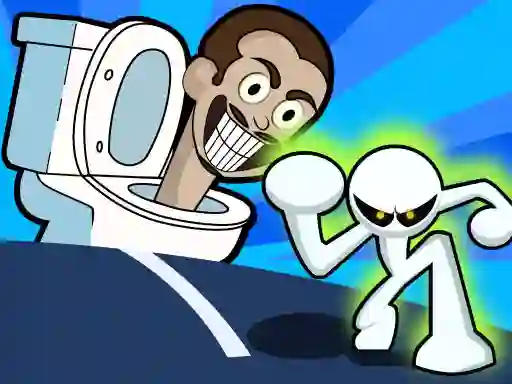 Stickman vs Skibidi Toilet — 無料オンラインゲーム