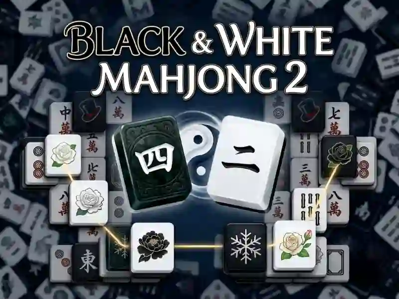 Black & White Mahjong 2 — 無料オンラインゲーム