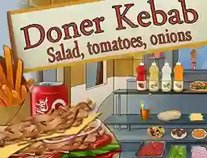 Doner Kebab Salad, Tomatoes, Onions — 無料オンラインゲーム