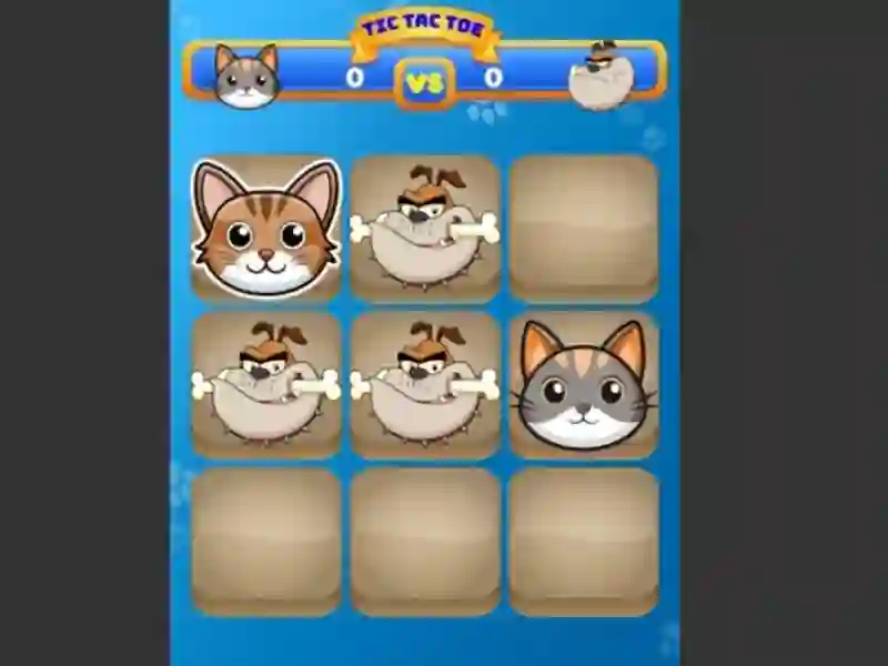 ゲームTic Tac Toe Catオンライン