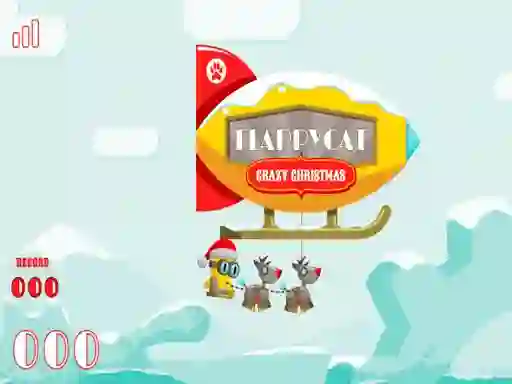 FlappyCat Crazy Christmas — 無料オンラインゲーム