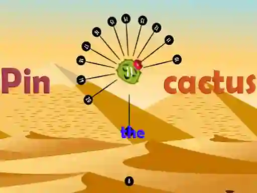 Pin the cactus — 無料オンラインゲーム