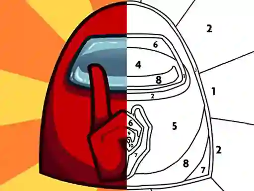 Among Them Coloring Book — 無料オンラインゲーム