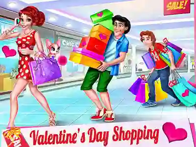Valentine's Day Shopping — 無料オンラインゲーム