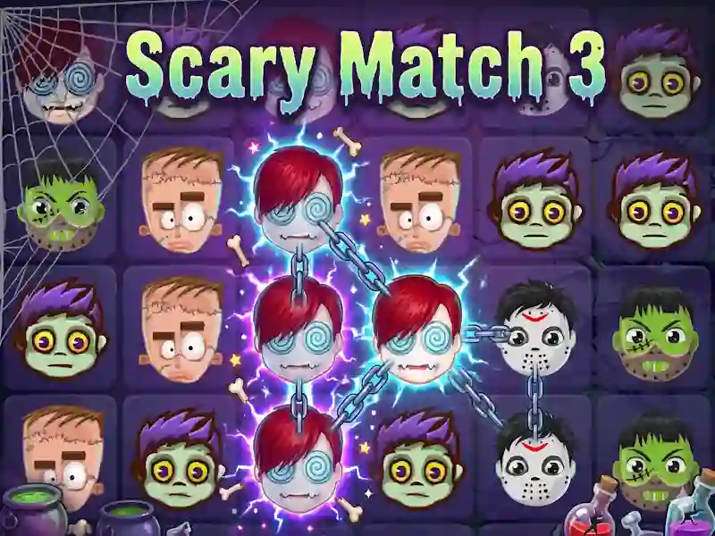ゲームScary Match 3オンライン