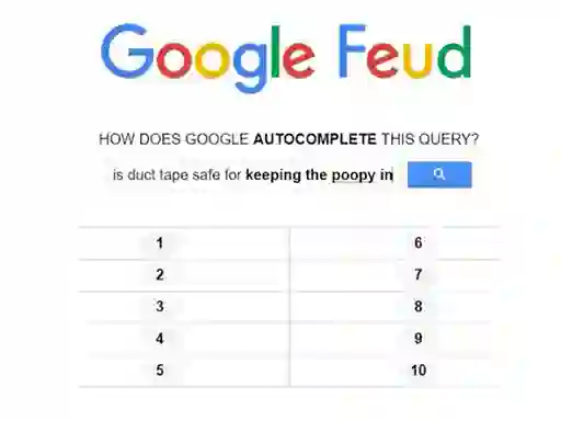 Google Feud — 無料オンラインゲーム