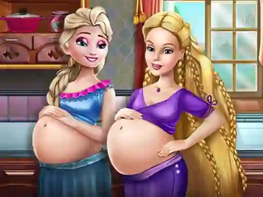 Happy Princesses Pregnant BFFS — 無料オンラインゲーム