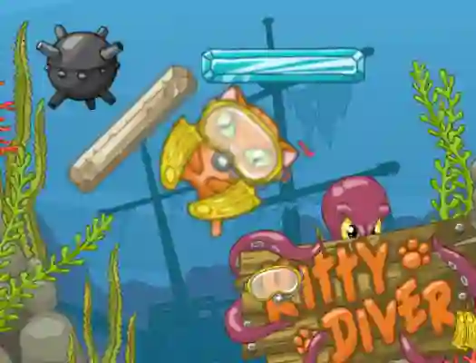 Kitty Diver — 無料オンラインゲーム