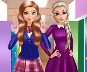 Sisters Back to School — 無料オンラインゲーム