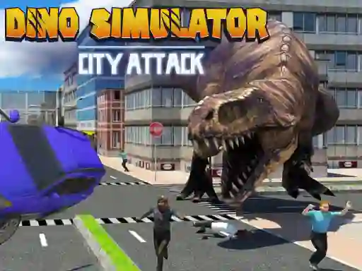 Dino Simulator City Attack — 無料オンラインゲーム