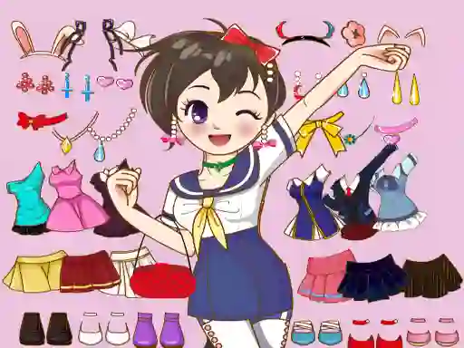 Anime Dress Up Mania — 無料オンラインゲーム