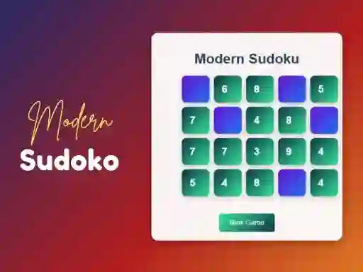 Modern Sudoku — 無料オンラインゲーム