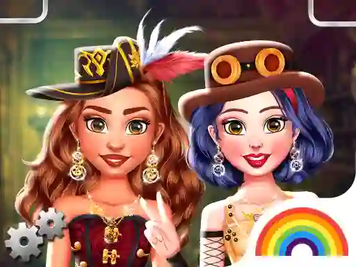 Princess Girls Steampunk Rivalry — 無料オンラインゲーム