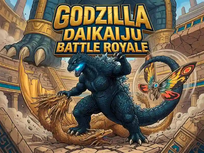 Godzilla Daikaiju Battle Royale — 無料オンラインゲーム