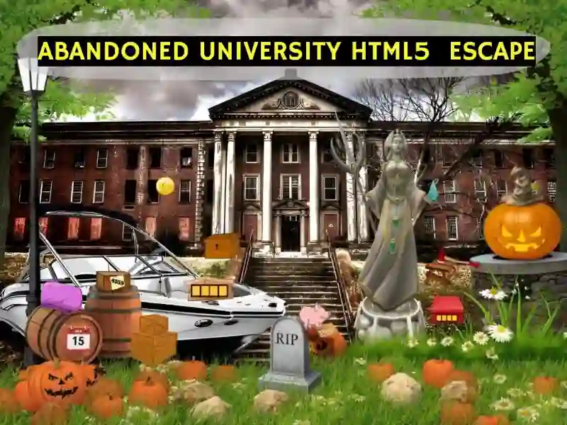 ゲームAbandoned University Html5 Escapeオンライン