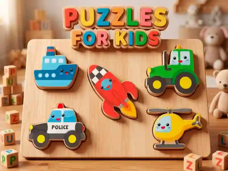 Puzzles For Kids — 無料オンラインゲーム