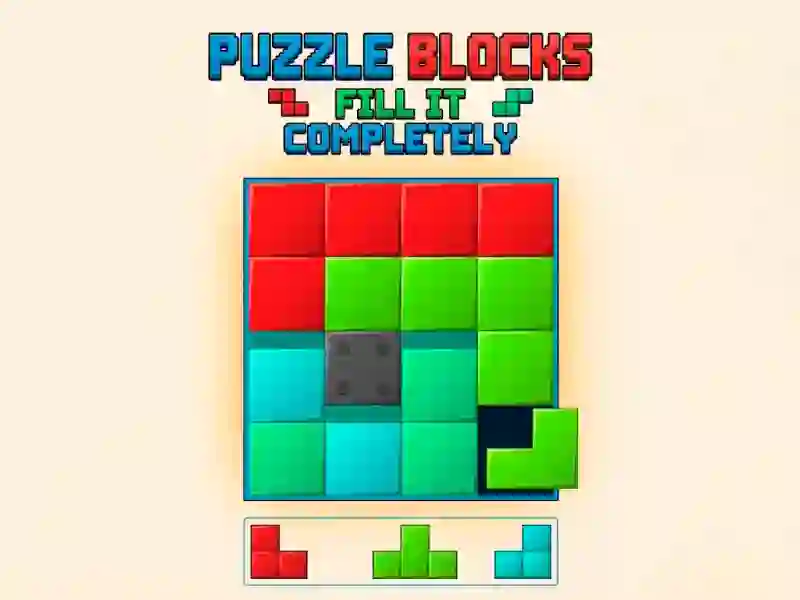 Puzzle Blocks: Fill It Completely — 無料オンラインゲーム