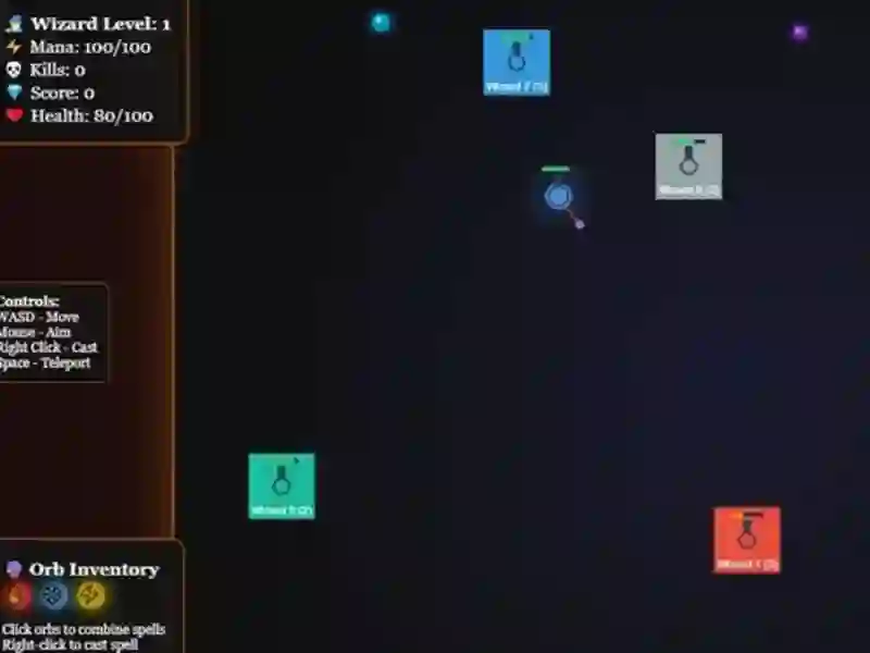 Spell Caster Io — 無料オンラインゲーム