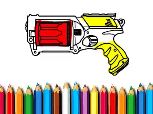 Back To School: Nerf Coloring Book — 無料オンラインゲーム