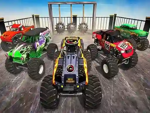 Monster Truck Impossible Stunt Track — 無料オンラインゲーム