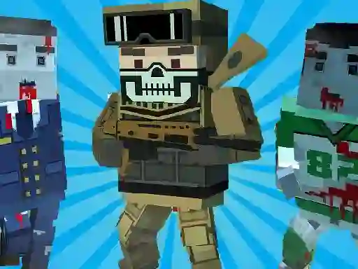 Blocky Shooting Arena 3D Pixel — 無料オンラインゲーム