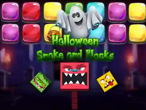 Halloween Snake and Blocks — 無料オンラインゲーム