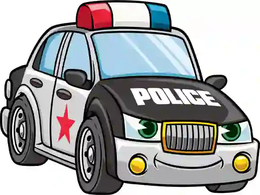Cartoon Police Cars — 無料オンラインゲーム