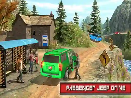 Jeep Passeger Offroad Mountain Simulation Game — 無料オンラインゲーム