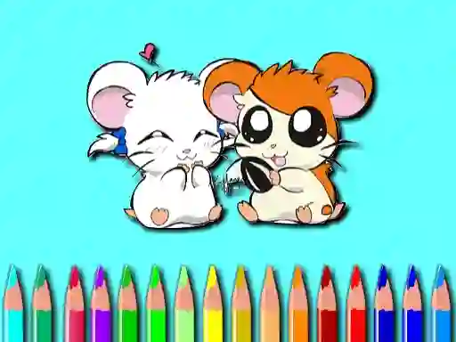 Hamster Coloring Book — 無料オンラインゲーム