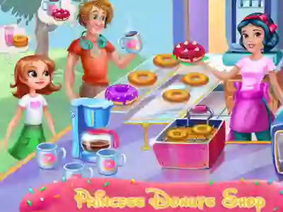 Princess Donuts Shop — 無料オンラインゲーム
