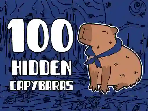 100 Hidden Capybaras — 無料オンラインゲーム