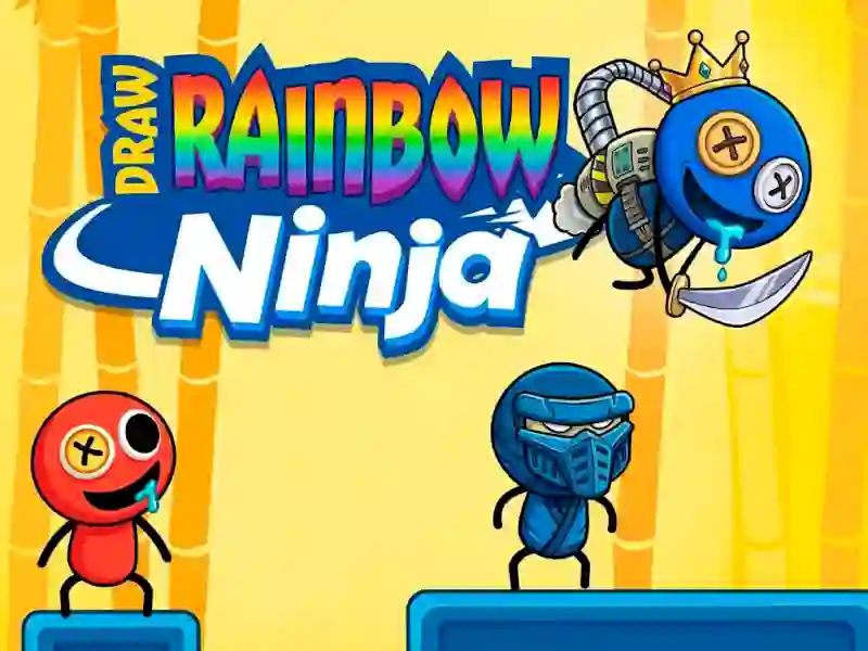 Draw Rainbow Ninja — 無料オンラインゲーム