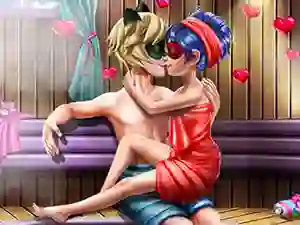 ゲームDotted Girl Sauna Flirtingオンライン